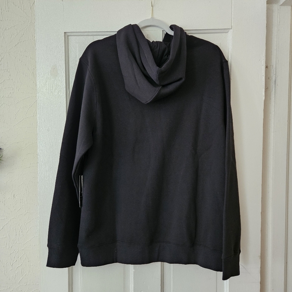 Big RVCA Men's Pullover Black Hoodie Size Large - Picture 5 of 8